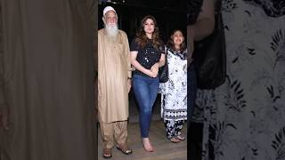 zareen Khan with father and mother, nice zareen Khan family members ♥️#shorts