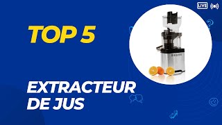 Top 5 Meilleur Extracteur de Jus 2024 - Les 5 Extracteurs de Jus Incontournables