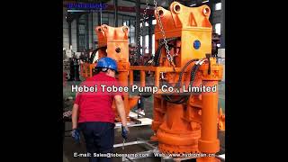 Hydroman® THY85B Hydraulic Submersible Slurry Pump with Side Cutters