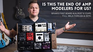 Brian built a pedalboard! // Full praise and worship pedalboard walk through