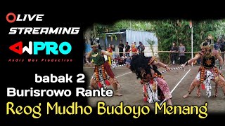 ⭕Live‼️Reog Mudho Budoyo Menang babak 2