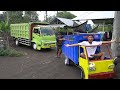 NEMUIN TRUK HIJAU KITA TARIK BAWA PULANG PAKE TRUK MINI