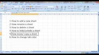 Learn the Basic of Excel for Beginners || Part 2