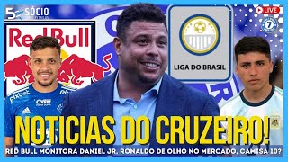 🔵 CRUZEIRO: RONALDO E MAIS 6 CLUBES ASSINA A LIBRA LIGA DO BRASIL ! RED BULL MONITORA DANIEL JR!