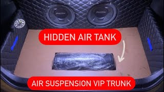 Unique Air tank mount - VIP trunk setup + Grinds Air suspension install PART 3