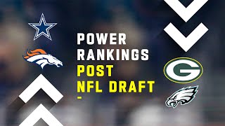 Post NFL Draft Power Rankings!
