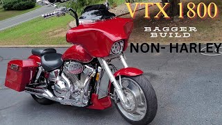 NON HARLEY BAGGER BUILD VTX