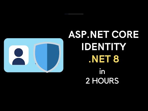 ASP.NET CORE Identity in detail | Authentication and authorization | .NET 8