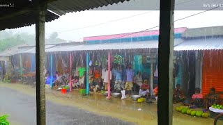 Rainy Day In Village - Rainy Season in Bangladesh Village