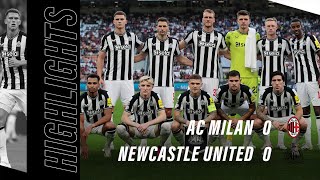 AC Milan 0 Newcastle United 0 | UEFA Champions League Highlights