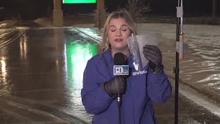 Whitley County, KY seeing ice and precipitation