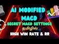 AI கூறிய MACD settings 1:5 RR strategy; இனி  ஈஸியாக scalp செய்யவும்