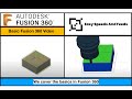 Fusion 360 for beginners