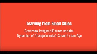 🏙️ Learning From Small Cities - #SmartSmallCityProject Inception Workshop - Dr. Natasha Cornea