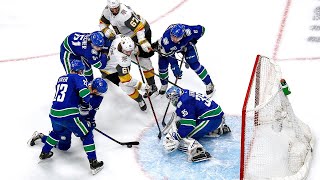 Demko forces Game 7 with first playoff shutout