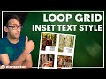 Inset Text Style Loop Grid - Blog Archive - Elementor Pro Wordpress Tutorial - Flexbox Container