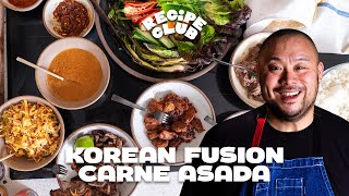 David Chang makes a Korean Fusion Carne Asada feast! | Recipe Club Presents