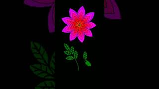 😱🔥🌷 flower 🌷🔥😱...🐍 python turtle programming..#art #flower #python #youtube #shorts #treanding