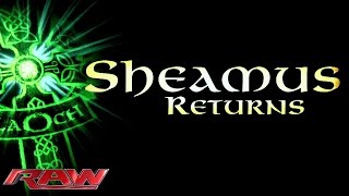 Sheamus returns to action: Raw, February 9, 2015