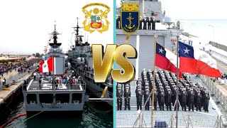 ¡ALTO! 🇵🇪Marina del Perú vs 🇨🇱Armada de Chile ¿Quién tiene más Poder?