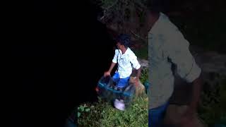 🐟கொறத்தா மீன ஏதோ கடிச்சிரிச்சி.. 😱 #fishcatching #fishtrap #shorts