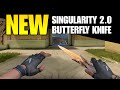 New SINGULARITY 2.0 Butterfly Knife Skin in Valorant