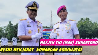 Sertijab Petinggi TNI AL, MayjenTNI (Mar) Suhartono Resmi Jabat Dankodiklatal