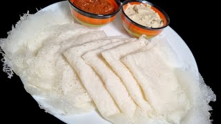 Neer Dosa Recipe | Water Dosa | Quick And Easy Neer Dosa | Mangalore Style Neer Dosa | Dosa Recipe