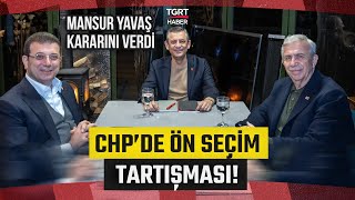 CHP’de Ön Seçim Krizi! Mansur Yavaş Kararını Açıkladı – TGRT Haber