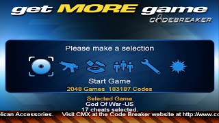 Codebreaker V10.1 Updated 2048Games PAL \u0026 NTSC Full Tutorial