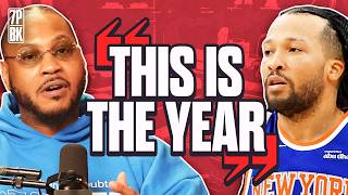 Can Jalen Brunson Lead the Knicks to a Title This Year? | Carmelo Anthony & Steve Novak