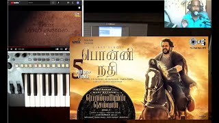 Ponni Nadhi - Lyric Video | MUSIC TALK | PS1 Tamil | Mani Ratnam | AR Rahman