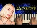 HOW TO PLAY - Dua Lipa, Silk City - Electricity (Piano Tutorial Lesson)
