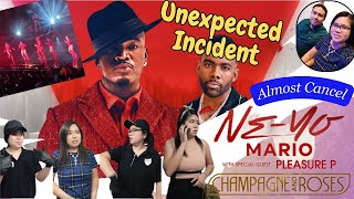 Almost denied entry to NEYO CHAMPAGNE AND ROSES TOUR 2023 song list