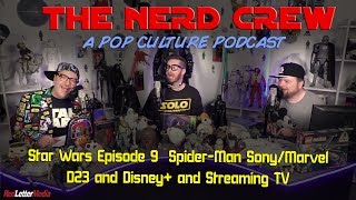 The Nerd Crew: D23, Star Wars, D23, Disney+ and Streaming Services
