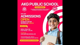 AKG Public School | 25 Jan 2025 | 9 a.m Onwards