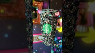 #youtubeshorts #youtubevideos #glitter #trending #starbucks #ytshorts #bling #sparkle #rhinestone