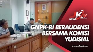 GNPK-RI Beraudensi Bersama Komisi Yudisial Perihal Pantauan Proses Sidang Kasus Pidana Anak