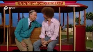 Mr. Rogers Shows Bob Ross the Trolley | The Adventures of Ross and Rogers