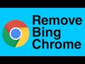 How to Fix Google Chrome Search Engine Changing to Bing | Remove Bing Search