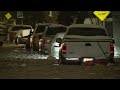 flooded detroit neighborhood freezes over after water main burst