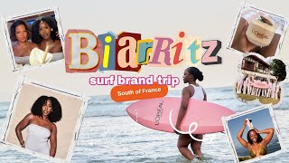 Natural Hair \u0026 Surfing -- My First brand trip to the South of France | with LOreal | Biarritz vlog