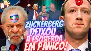 DESESPERO NA ESQUERDA: MARK ZUCKERBERG DIZ NÃO À CENSURA EM SUAS PLATAFORMAS E LACROLAS PIRAM!