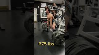 675 lbs deadlift #strength #powerlifting #deadlift #shorts #deadlifting