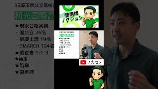 【R5埼玉県公立高校図鑑】和光国際高校【北辰テスト】