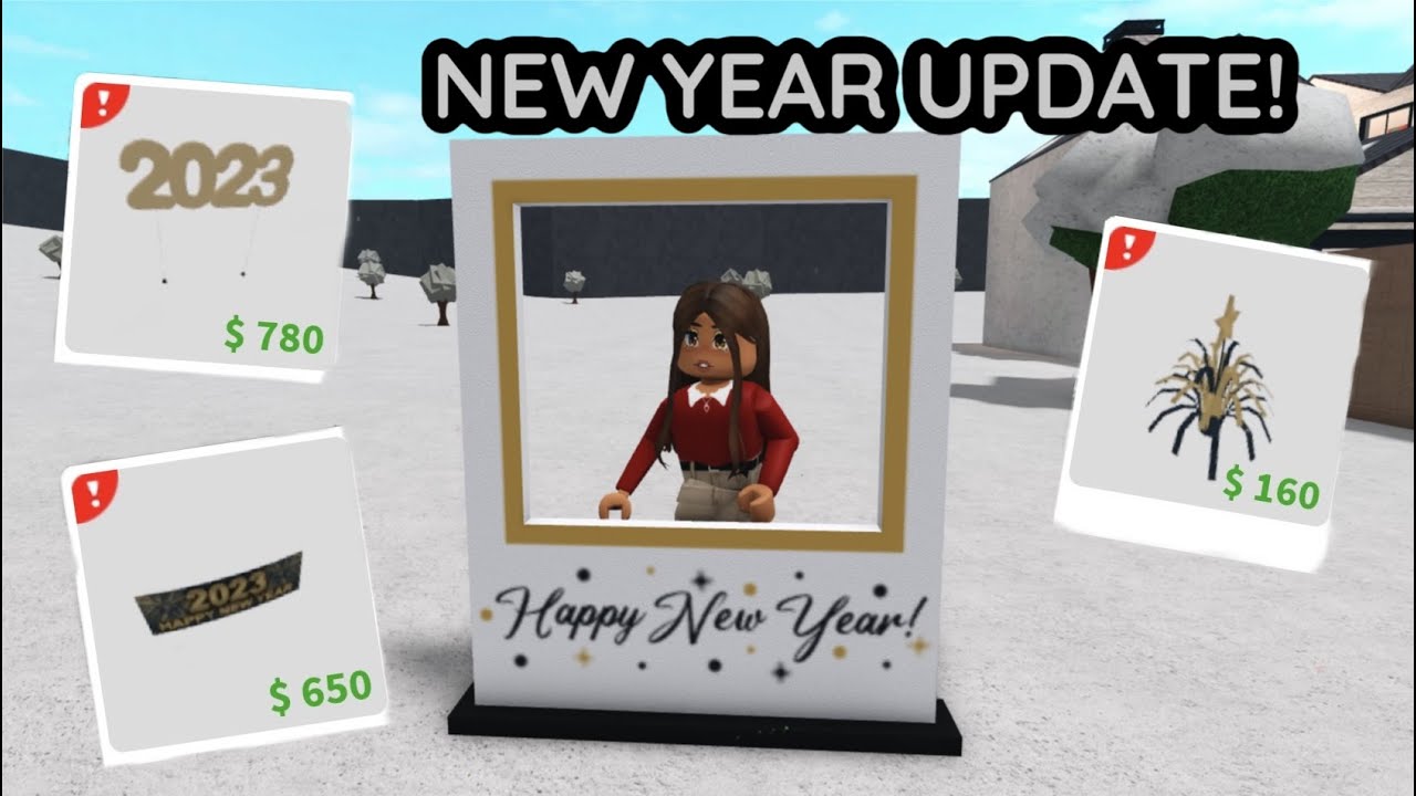 New Year Update On Bloxburg 2023 Youtube