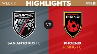 4.22.2023 | San Antonio FC vs. Phoenix Rising FC - Game Highlights