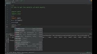 Python tutorial #33 - How to get the details of math module.