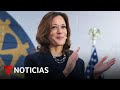 Por primera vez los votantes confían más en Kamala Harris en materia económica | Noticias Telemundo