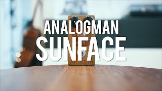 Analog Man Sun Face NKT 275 White Dot Normal Gain - Best Fuzz Ever? (demo)